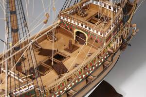 English Warship HMS Revenge Ship Model Kit 1:64