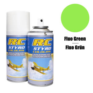 RC Styro 008 fluor grün   150 ml Spraydose