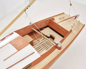 Folkeboot RC Sailing Ship Kit