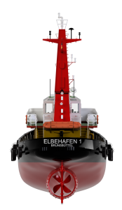 Elbehafen 1 Hafenschlepper Bausatz 1:50