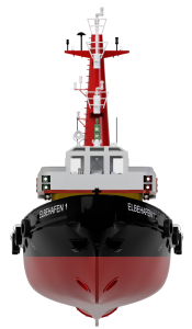 Elbehafen 1 Hafenschlepper Bausatz 1:50