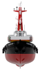 Elbehafen 1 Hafenschlepper Bausatz 1:50