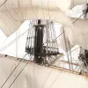 französische Fregatte Belle Poule Modellschiff 1:90