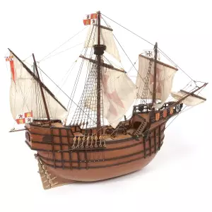 Karavelle Santa Maria Modellschiff 1:50  (Starter Pack)