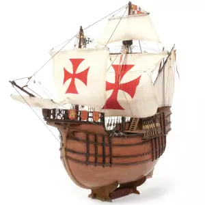 Karavelle Santa Maria Modellschiff 1:50  (Starter Pack)