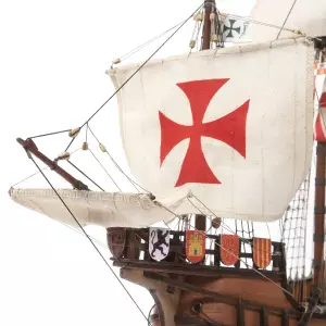 Karavelle Santa Maria Modellschiff 1:50  (Starter Pack)