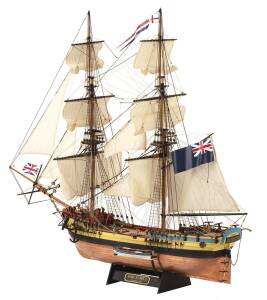 First Fleet Brig HMS Suppl 1:50 Wooden Model Ship Kit