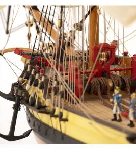 First Fleet Brig HMS Suppl 1:50 Wooden Model Ship Kit
