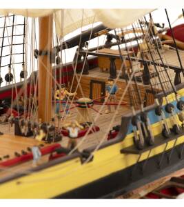 First Fleet Brig HMS Suppl 1:50 Wooden Model Ship Kit