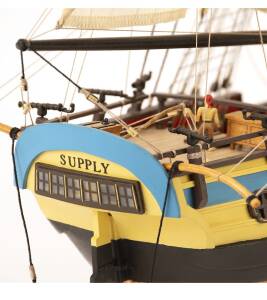 First Fleet Brig HMS Suppl 1:50 Wooden Model Ship Kit