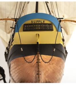 First Fleet Brig HMS Suppl 1:50 Wooden Model Ship Kit