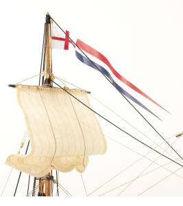 First Fleet Brig HMS Suppl 1:50 Wooden Model Ship Kit