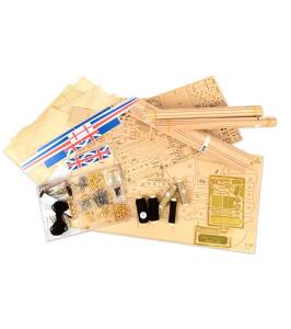 First Fleet Brig HMS Suppl 1:50 Wooden Model Ship Kit