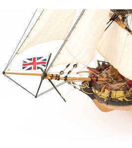First Fleet Brig HMS Suppl 1:50 Wooden Model Ship Kit