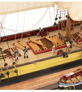First Fleet Brig HMS Suppl 1:50 Wooden Model Ship Kit