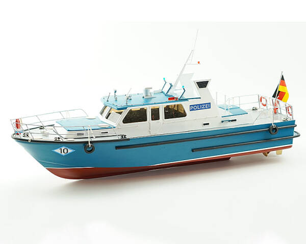 Polizeiboot WSP10 Passau RC Modellbausatz ABS 1:20