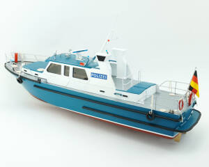 Police Boat WSP10 RC Model Kit ABS 1:20
