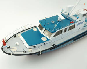 Polizeiboot WSP10 Passau RC Modellbausatz ABS 1:20
