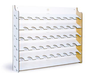 Wall Rack for  Vallejo colours