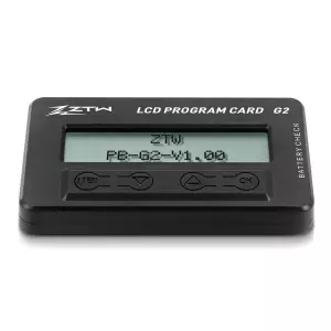 Programming card for ZTW ESC G2 and More