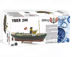 Ymer Tug Boat Ship RC Model Kit ABS 1:60