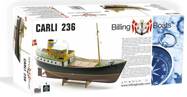 Coastal Freighter Carli ABS Model Kit 1:60