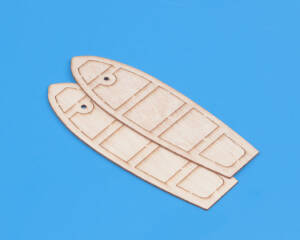 Wooden benches for lifeboat BF0233