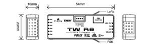 TWIN receiver TW R8 SBUS in