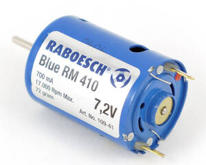 Blue RM-410 7.2V Electric Motor