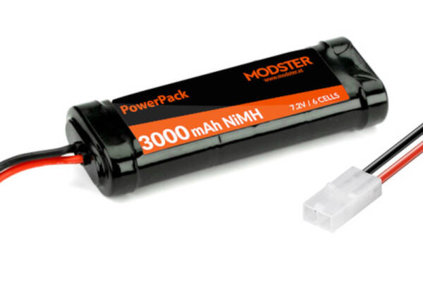 Racingpack 3000mAh NiMH  7,2V Tamiya Stecker
