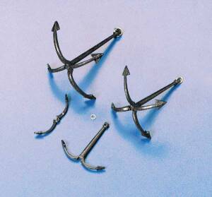 Twist anchor 50 mm metal