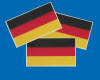 Flags Germany 20x35mm (2pcs)