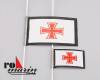 Flag set DGZRS 25x40 mm/15x30 mm