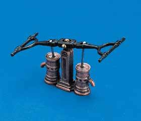 Water pump double H11mm metal kit