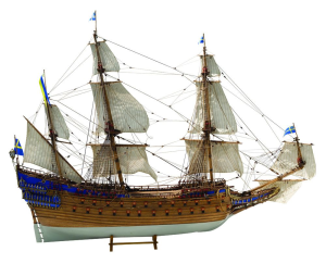 Warship WASA  Ship Model Kit   1:75