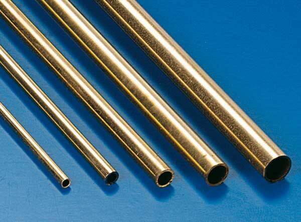 Messingrohr 2 x 1,6 mm x 1000mm