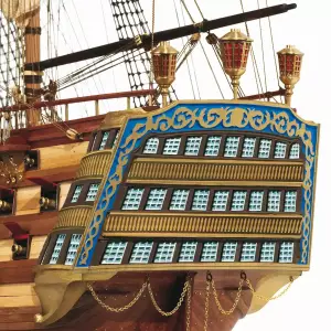 Santisima Trinidad Kit Ship Model Kit 1:90