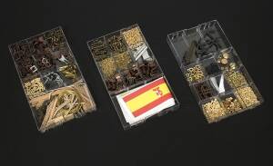 Santisima Trinidad Kit Ship Model Kit 1:90
