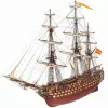 Santisima Trinidad Kit Ship Model Kit 1:90