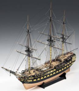 H.M.S. Vanguard Ship Model Kit 1:72