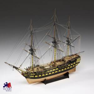 H.M.S. Vanguard Ship Model Kit 1:72