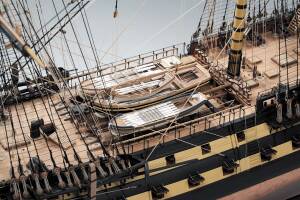 H.M.S. Vanguard Ship Model Kit 1:72