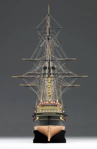 H.M.S. Vanguard Ship Model Kit 1:72