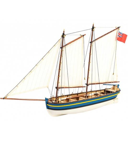 Captains Longboat HMS Endeavour 1:50 Wooden Model Ship Kit