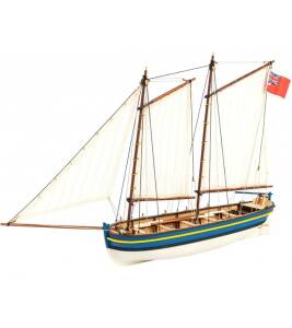 Captains Longboat HMS Endeavour 1:50 Wooden Model Ship Kit