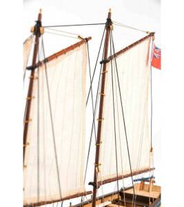 Captains Longboat HMS Endeavour 1:50 Wooden Model Ship Kit