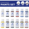 Color Set for Fishing Boats