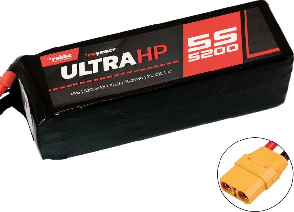 Ro-Power ULTRA HP 5S 5200 mAh 18.5V Lipo Akku