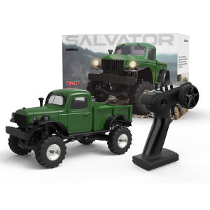 Micro Crawler Salvator 1/24 Green RTR Set