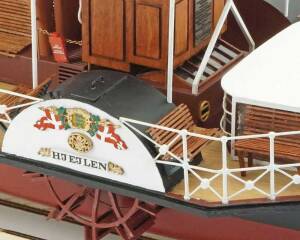 S/S Hjejlen RC Model Steamer Kit 1:33
